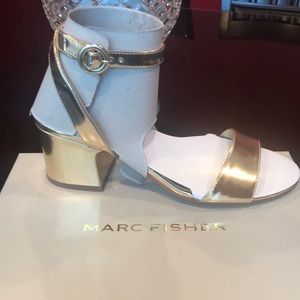 Gold sandals